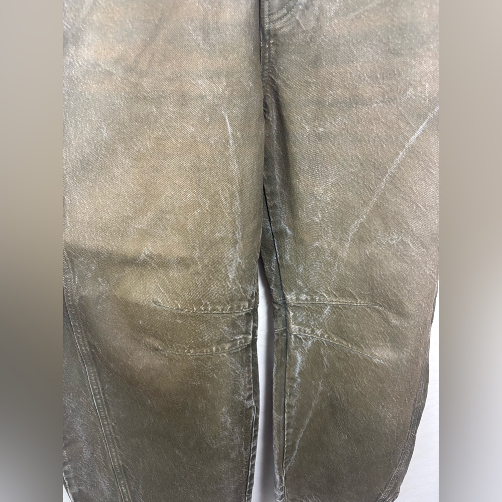 NWOT - We The‎ Free - Good Luck Coated Barrel Jeans - Picture 3 of 8